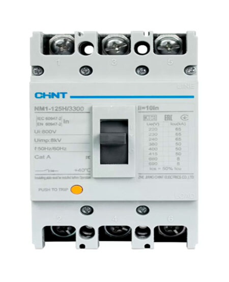 NM1-1250H/3300 3P 1000A Interruptor De Fuerza Fijo NM1-1250H/3300 Chint