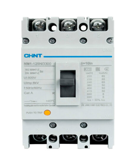NM1-400H/3300 3P 315A Interruptor De Fuerza Fijo NM1-400H/3300 Chint