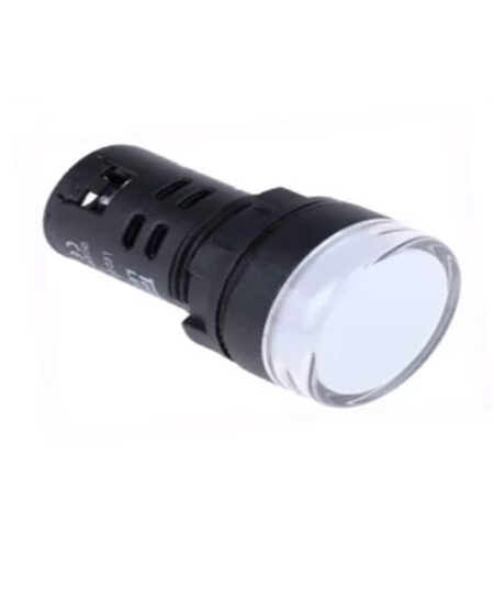 nd16-22ds/5 Piloto De Señalizacion Pvc blanco, Ø 22Mm, Voltaje 220 Vac.