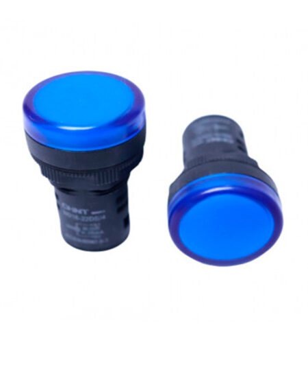 nd16-22ds/6 Piloto De Señalizacion Pvc azul, Ø 22Mm, Voltaje 220 Vac.