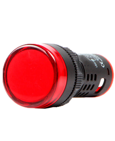 nd16-22ds/11 Piloto De Señalizacion Pvc rojo, Ø 22Mm, Voltaje 380 Vac.