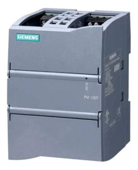SIMATIC PM 1207/1AC/24VDC/2.5A
SIMATIC S7-1200 Power Module PM1207 Stabilized power supply input: 120/230
V AC, output: DC 24 V/2,5 A