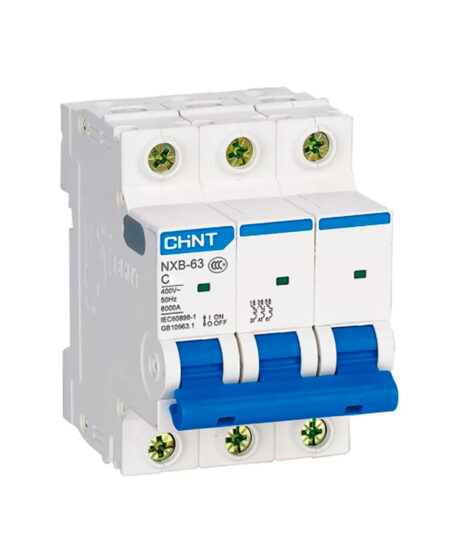 NXB-63  3×16 Interruptor Termomagnetico NXB-63 6Ka Curva C Chint