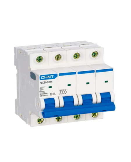 NXB-63H 4×25 Interruptor Termomagnetico NXB-63H 10Ka Curva C Chint