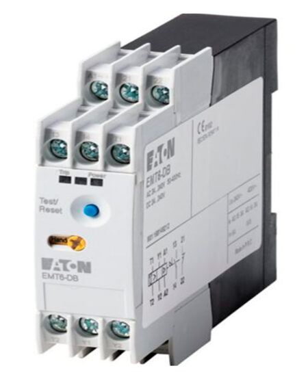 Eaton Moeller® series EMT6 Thermistor overload relay for machine protection, 24-240V50/60HZ/DC