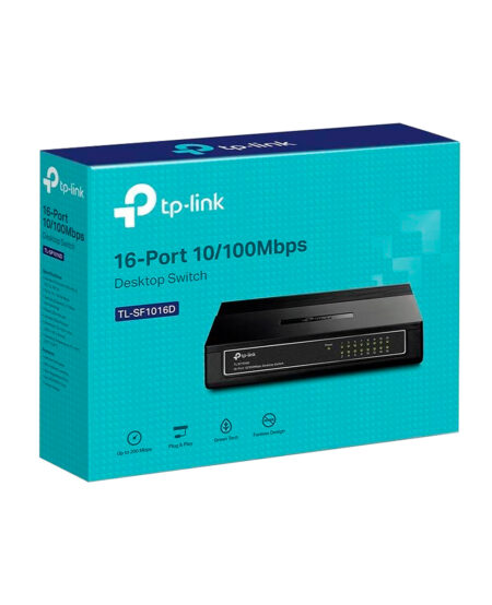 SWITCH TP LINK 16 PUERTOS 10/100